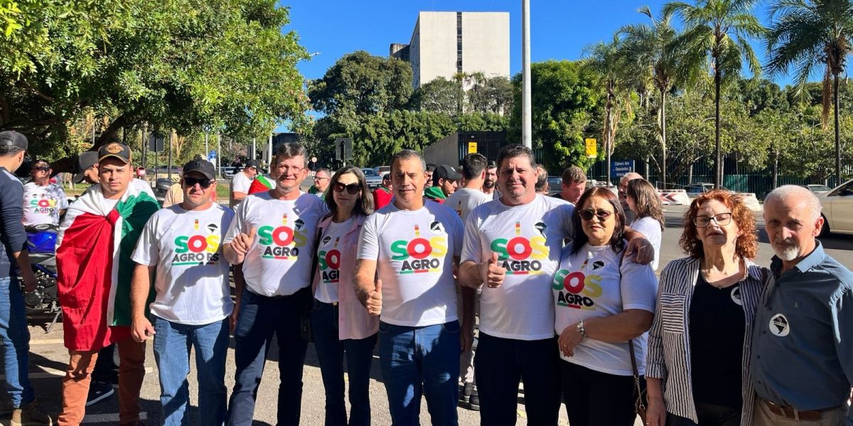 Delegação do SOS Agro reunida em Brasília